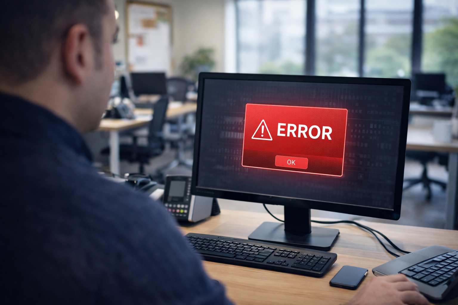 Panne informatique en entreprise à Ambert
