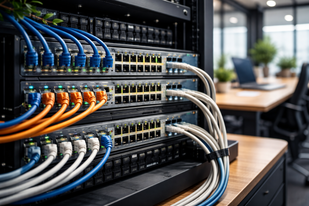 Segmentation réseau en entreprise avec VLAN et Wi-Fi séparé